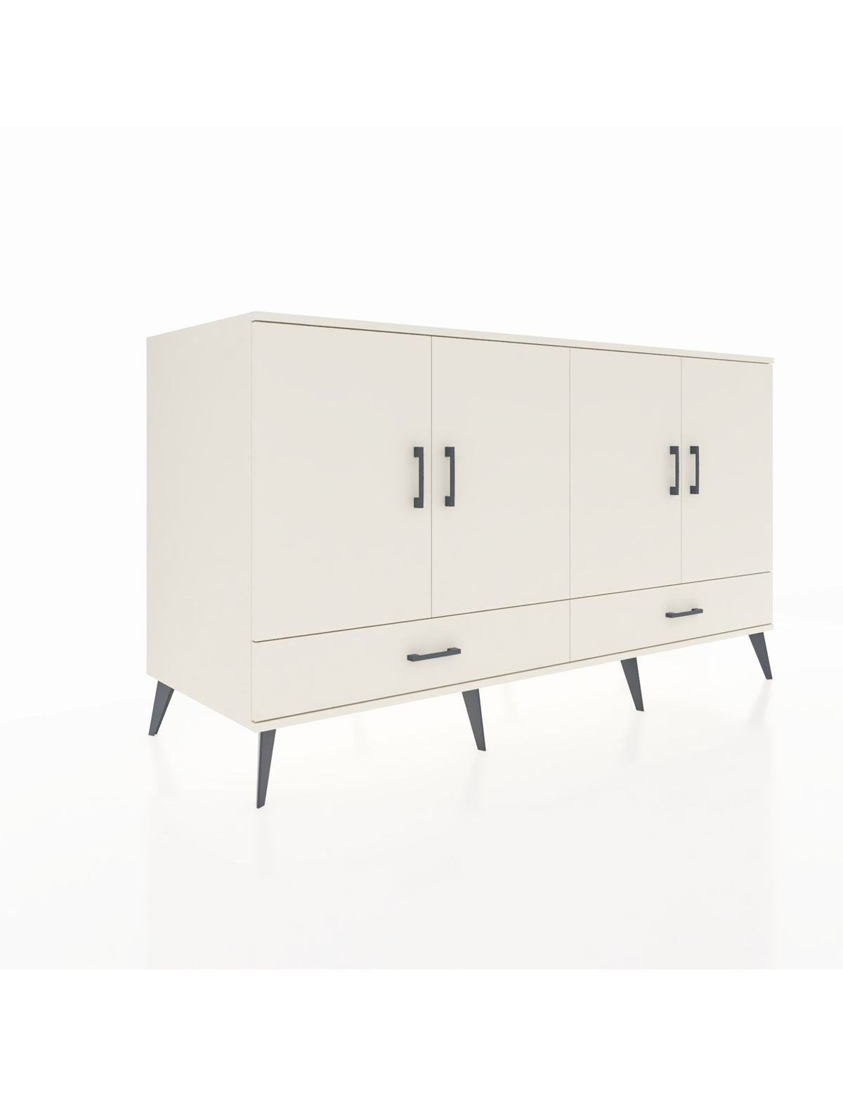 Kronos Konsol 6 Raflı 2 Çekmeceli 4 Kapaklı 176x59x99 Aytaşı-Aytaşı