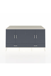 Kronos Konsol 6 Raflı 2 Çekmeceli 4 Kapaklı 176x59x99 Aytaşı-Antrasit