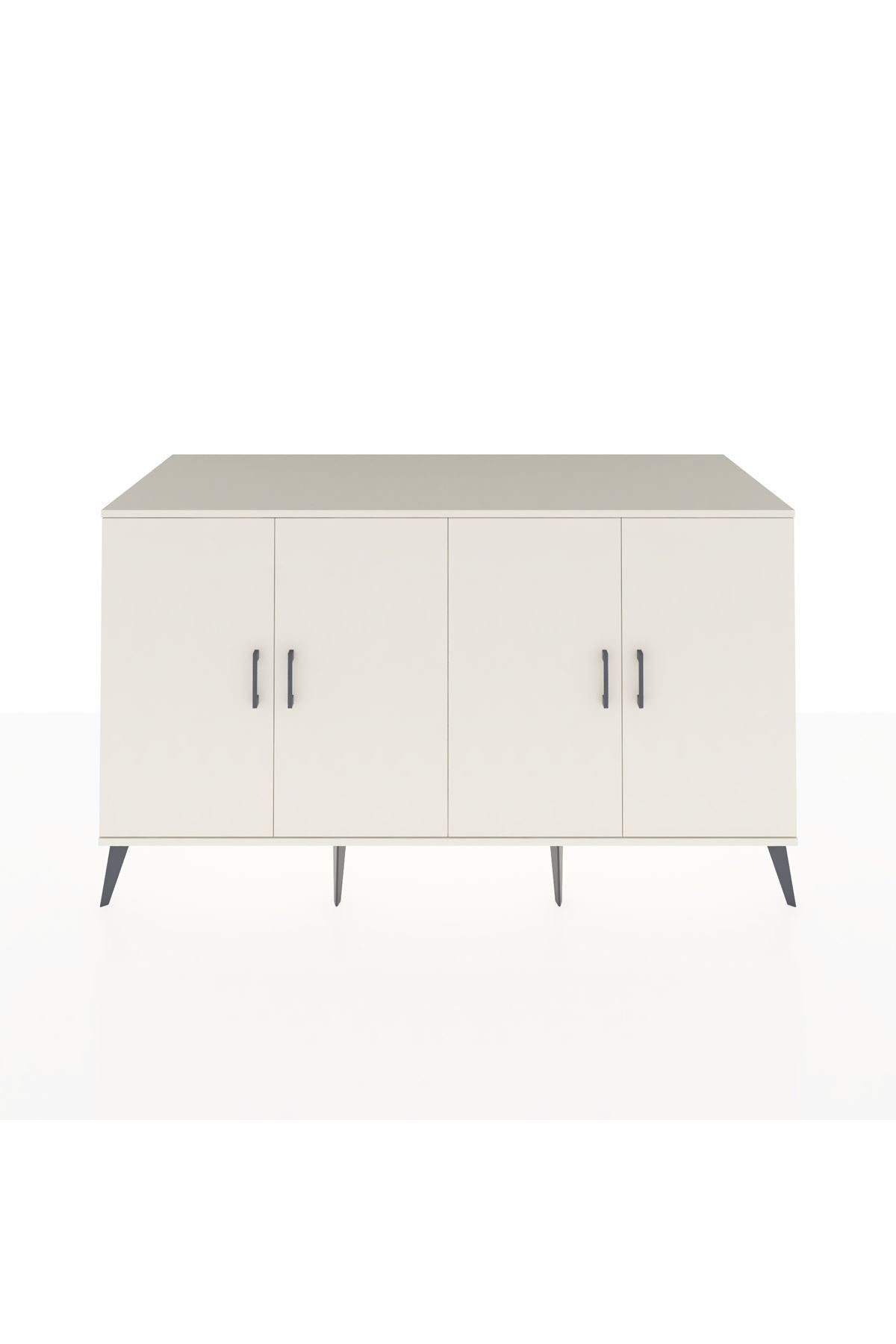 Kronos Konsol 4 Raflı 4 Kapaklı 176x59x99 Aytaşı-Aytaşı