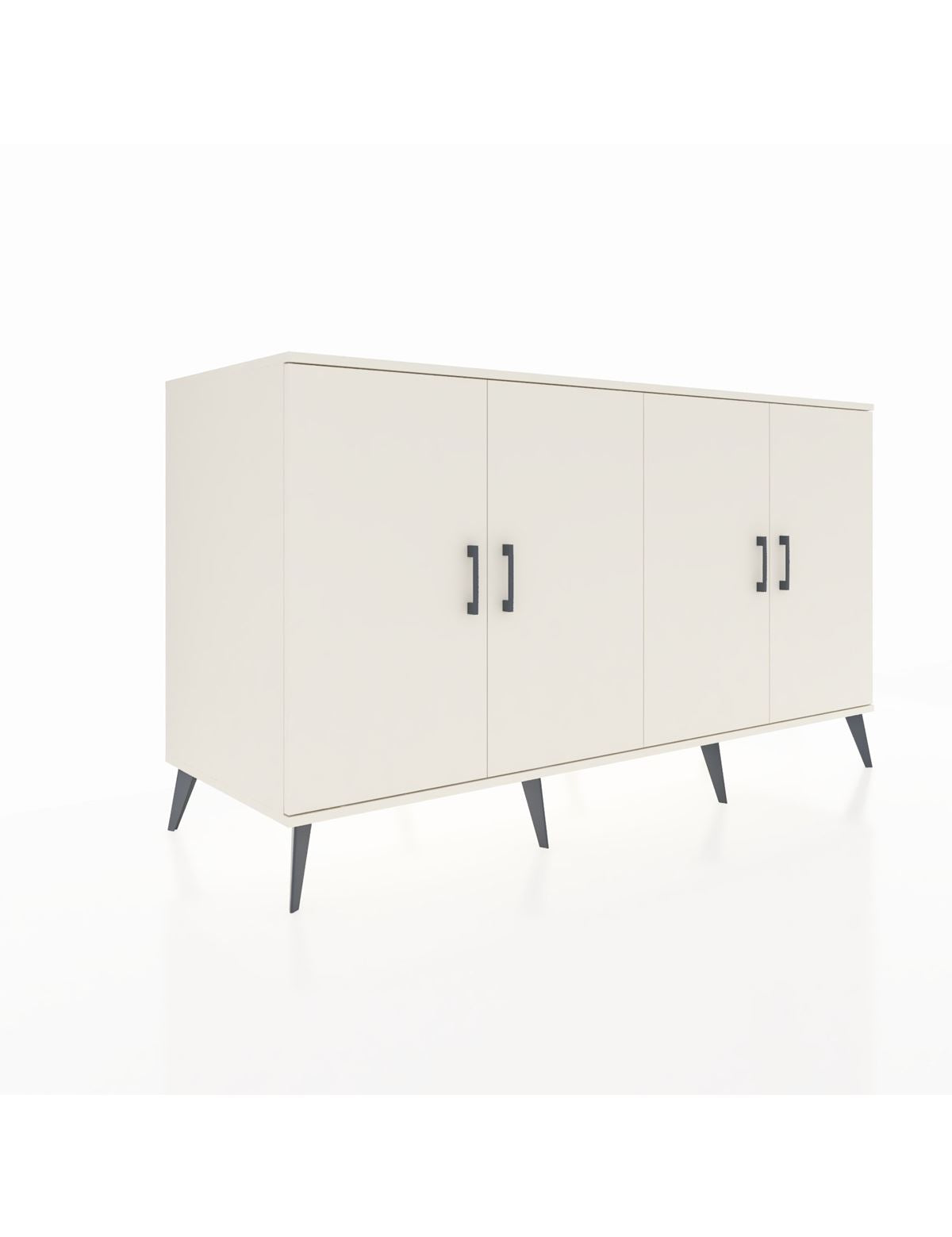 Kronos Konsol 4 Raflı 4 Kapaklı 176x59x99 Aytaşı-Aytaşı