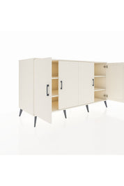 Kronos Konsol 4 Raflı 4 Kapaklı 176x59x99 Aytaşı-Aytaşı