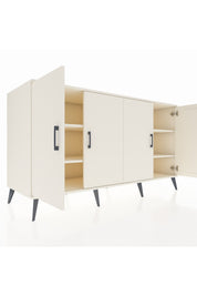 Kronos Konsol 4 Raflı 4 Kapaklı 176x59x99 Aytaşı-Aytaşı