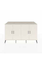 Kronos Konsol 4 Raflı 4 Kapaklı 176x59x99 Aytaşı-Aytaşı/Antrasit