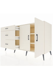 Kronos Konsol 2 Raflı 3 Çekmeceli 2 Kapaklı 176x59x99 Aytaşı-Aytaşı