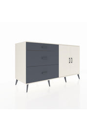 Kronos Konsol 2 Raflı 3 Çekmeceli 2 Kapaklı 176x59x99 Aytaşı-Aytaşı/Antrasit