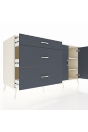 Kronos Konsol 2 Raflı 3 Çekmeceli 2 Kapaklı 176x59x99 Aytaşı-Antrasit