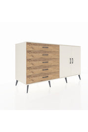 Kronos Konsol 2 Raflı 5 Çekmeceli 2 Kapaklı 176x59x99 Aytaşı-Aytaşı/Çam