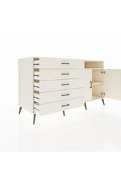 Kronos Konsol 2 Raflı 5 Çekmeceli 2 Kapaklı 176x59x99 Aytaşı-Aytaşı