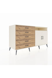 Kronos Konsol 2 Raflı 5 Çekmeceli 2 Kapaklı 176x59x99 Aytaşı-Aytaşı/Çam