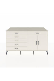 Kronos Konsol Tek Raflı 6 Çekmeceli 2 Kapaklı 176x59x99 Aytaşı-Aytaşı