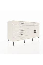 Kronos Konsol Tek Raflı 6 Çekmeceli 2 Kapaklı 176x59x99 Aytaşı-Aytaşı