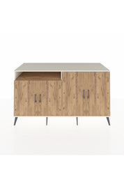 Kronos Konsol 4 Raflı 4 Kapaklı 176x59x99 Aytaşı-Çam