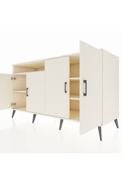 Kronos Konsol 4 Raflı 4 Kapaklı 176x59x99 Aytaşı-Aytaşı