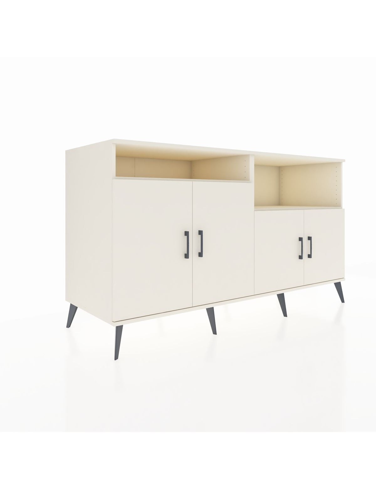 Kronos Konsol 4 Raflı 4 Kapaklı 176x59x99 Aytaşı-Aytaşı