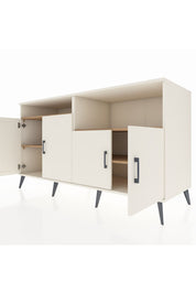 Kronos Konsol 4 Raflı 4 Kapaklı 176x59x99 Aytaşı-Aytaşı/Çam