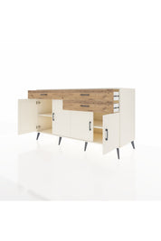 Kronos Konsol 2 Raflı 3 Çekmeceli 4 Kapaklı 176x59x99 Aytaşı-Aytaşı/Çam