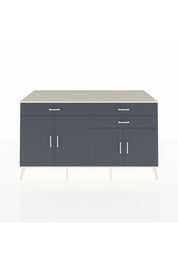 Kronos Konsol 2 Raflı 3 Çekmeceli 4 Kapaklı 176x59x99 Aytaşı-Antrasit