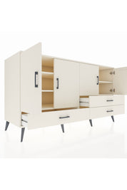 Kronos Konsol 5 Raflı 3 Çekmeceli 4 Kapaklı 176x59x99 Aytaşı-Aytaşı