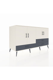 Kronos Konsol 5 Raflı 3 Çekmeceli 4 Kapaklı 176x59x99 Aytaşı-Aytaşı/Antrasit