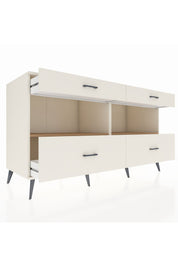 Kronos Konsol 2 Raflı 4 Çekmeceli 176x59x99 Aytaşı-Çam/Aytaşı