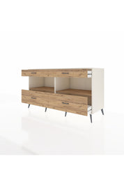 Kronos Konsol 2 Raflı 4 Çekmeceli 176x59x99 Aytaşı-Çam