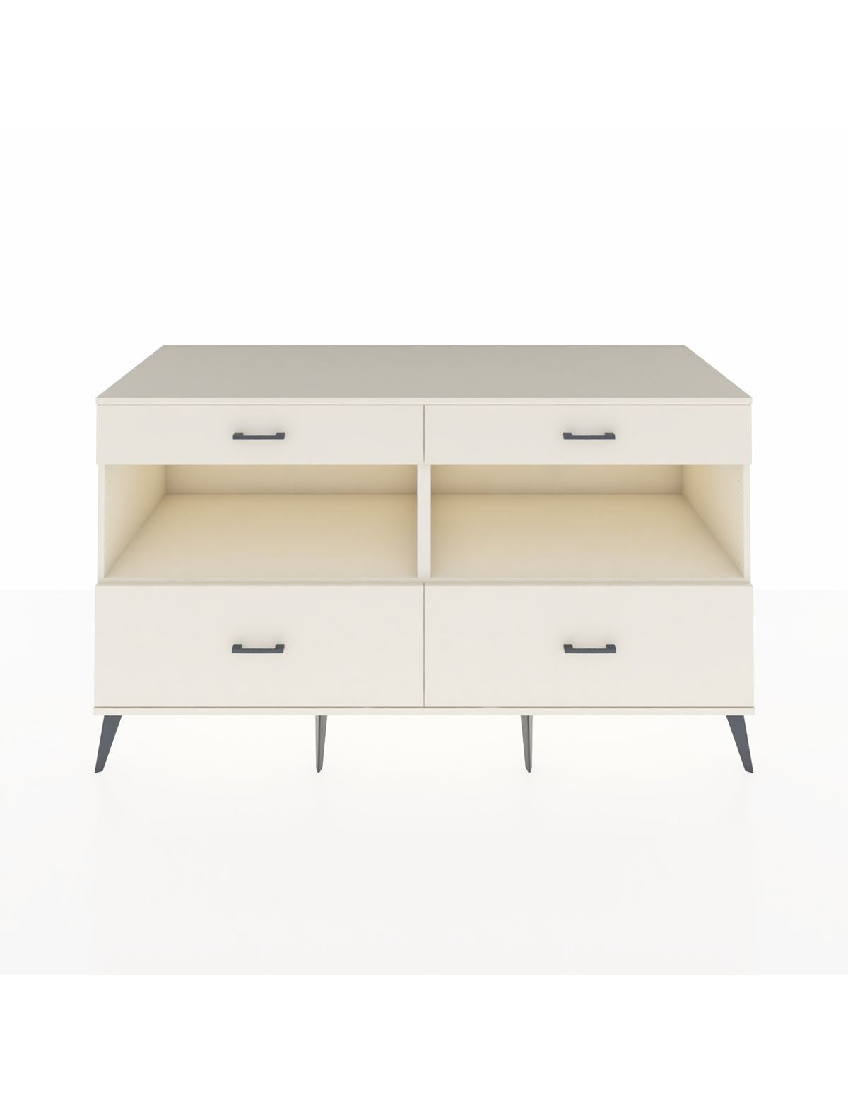 Kronos Konsol 2 Raflı 4 Çekmeceli 176x59x99 Aytaşı-Aytaşı