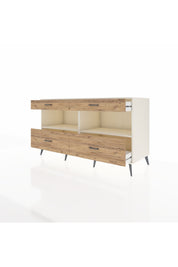 Kronos Konsol 2 Raflı 4 Çekmeceli 176x59x99 Aytaşı-Aytaşı/Çam