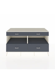 Kronos Konsol 2 Raflı 4 Çekmeceli 176x59x99 Aytaşı-Antrasit