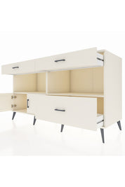 Kronos Konsol 2 Raflı 3 Çekmeceli 2 Kapaklı 176x59x99 Aytaşı-Aytaşı