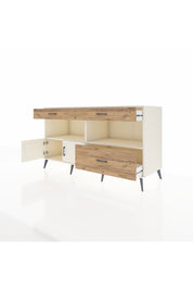 Kronos Konsol 2 Raflı 3 Çekmeceli 2 Kapaklı 176x59x99 Aytaşı-Aytaşı/Çam