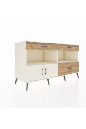 Kronos Konsol 2 Raflı 3 Çekmeceli 2 Kapaklı 176x59x99 Aytaşı-Aytaşı/Çam