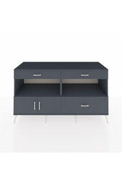 Kronos Konsol 2 Raflı 3 Çekmeceli 2 Kapaklı 176x59x99 Antrasit-Antrasit