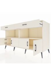 Kronos Konsol 2 Raflı 2 Çekmeceli 4 Kapaklı 176x59x99 Aytaşı-Aytaşı