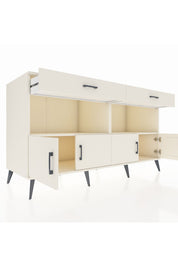 Kronos Konsol 2 Raflı 2 Çekmeceli 4 Kapaklı 176x59x99 Aytaşı-Aytaşı