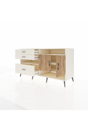 Kronos Konsol 4 Raflı 3 Çekmeceli 2 Kapaklı 176x59x99 Aytaşı-Çam/Aytaşı