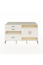 Kronos Konsol 4 Raflı 3 Çekmeceli 2 Kapaklı 176x59x99 Aytaşı-Aytaşı