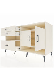 Kronos Konsol 4 Raflı 3 Çekmeceli 2 Kapaklı 176x59x99 Aytaşı-Aytaşı