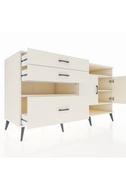 Kronos Konsol 4 Raflı 3 Çekmeceli 2 Kapaklı 176x59x99 Aytaşı-Aytaşı