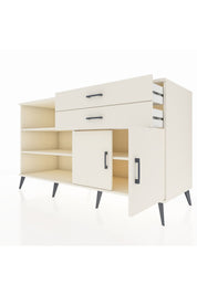 Kronos Konsol 3 Raflı 2 Çekmeceli 2 Kapaklı 176x59x99 Aytaşı-Aytaşı