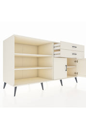 Kronos Konsol 3 Raflı 2 Çekmeceli 2 Kapaklı 176x59x99 Aytaşı-Aytaşı