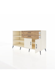 Kronos Konsol 3 Raflı 2 Çekmeceli 2 Kapaklı 176x59x99 Aytaşı-Aytaşı/Çam