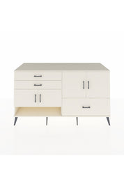 Kronos Konsol 3 Raflı 3 Çekmeceli 4 Kapaklı 176x59x99 Aytaşı-Aytaşı