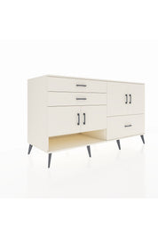 Kronos Konsol 3 Raflı 3 Çekmeceli 4 Kapaklı 176x59x99 Aytaşı-Aytaşı