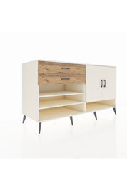 Kronos Konsol 4 Raflı 2 Çekmeceli 2 Kapaklı 176x59x99 Aytaşı-Aytaşı/Çam