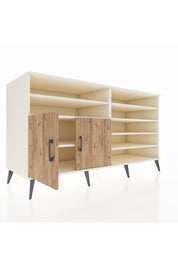 Kronos Konsol 7 Raflı 2 Kapaklı 176x59x99 Aytaşı-Çam/Aytaşı