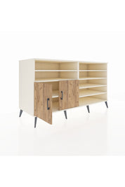 Kronos Konsol 7 Raflı 2 Kapaklı 176x59x99 Aytaşı-Çam/Antrasit