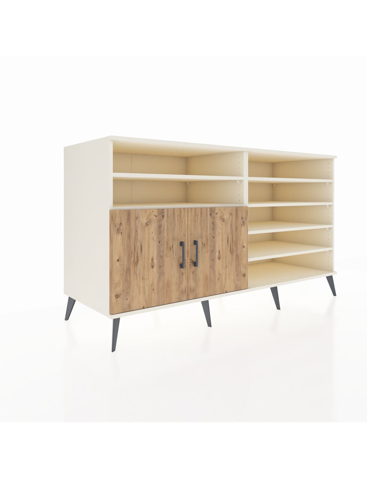 Kronos Konsol 7 Raflı 2 Kapaklı 176x59x99 Aytaşı-Çam