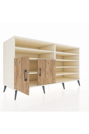 Kronos Konsol 7 Raflı 2 Kapaklı 176x59x99 Aytaşı-Çam