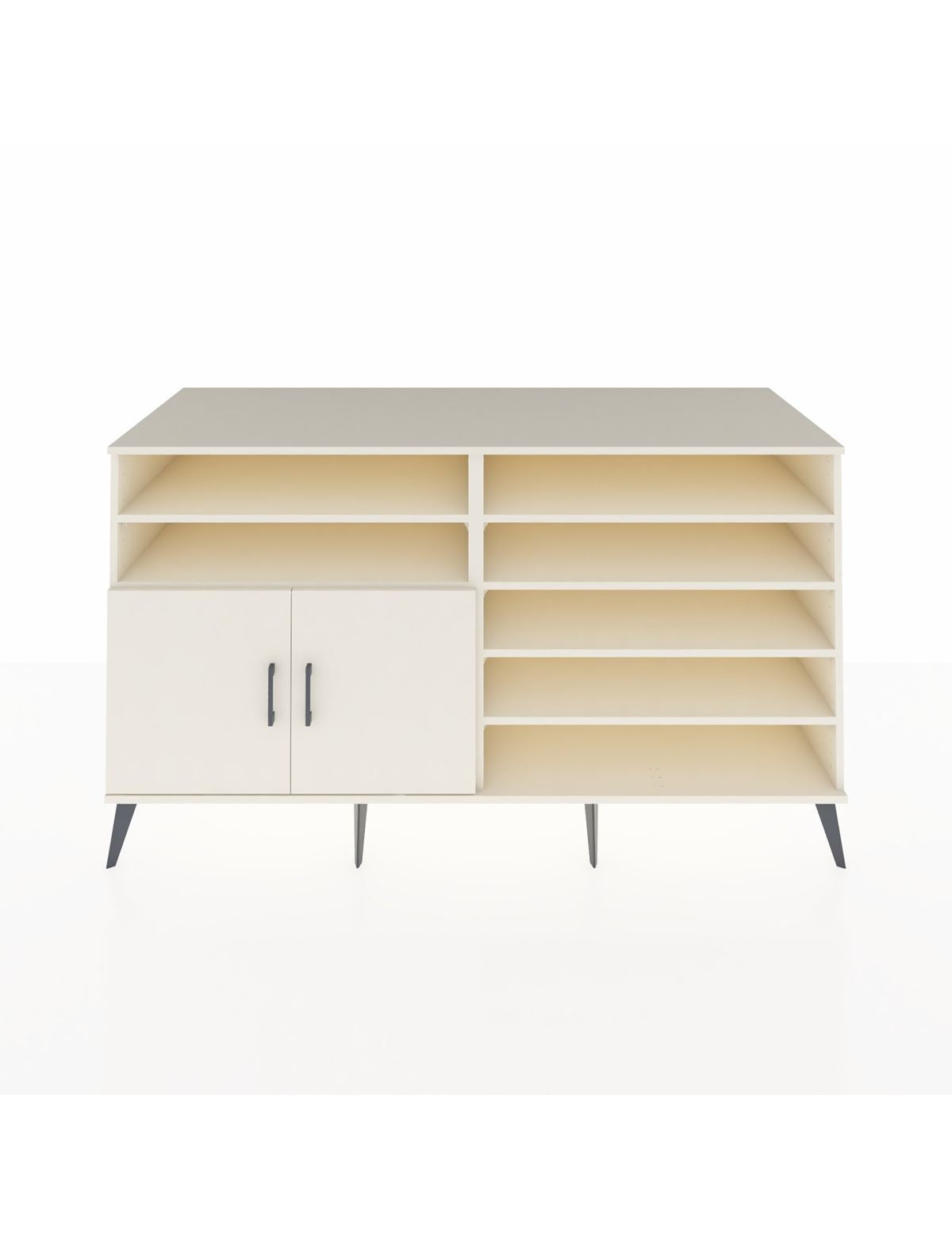 Kronos Konsol 7 Raflı 2 Kapaklı 176x59x99 Aytaşı-Aytaşı