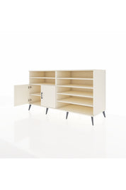 Kronos Konsol 7 Raflı 2 Kapaklı 176x59x99 Aytaşı-Aytaşı/Antrasit